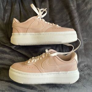 Nike Court Vision Alta platform shoes